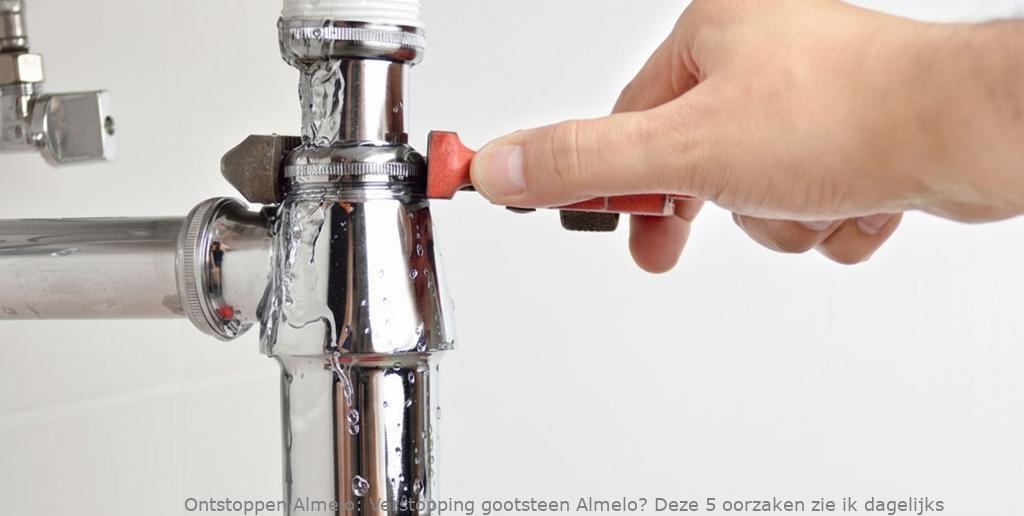 Verstopping gootsteen Almelo? Deze 5 oorzaken zie ik dagelijks
