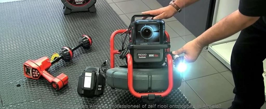 Professioneel of zelf riool ontstoppen in Almelo?