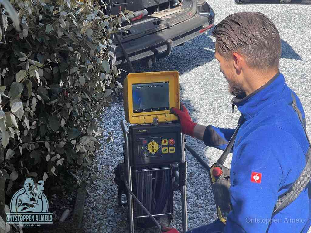 Rioolinspectie met camera in Almelo