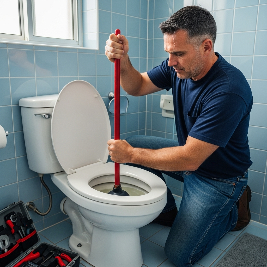 Toilet Loopt Langzaam Leeg